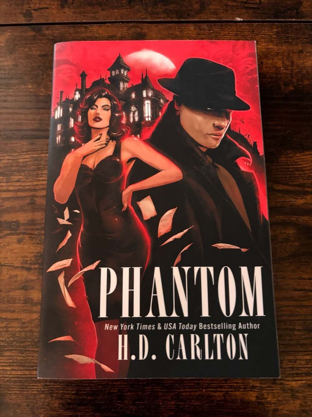 Phantom by H.D. Carlton Paperback Dark Romance Novel